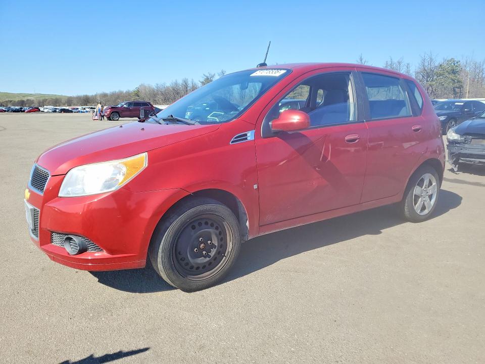 2009 Chevrolet Aveo VIN KL1TD66E79B667017 COPART salvage auction — UNDERCARRIAGE, Ny - Certificate Of Title, sold $80 on 2026-07-29 (photo 1)