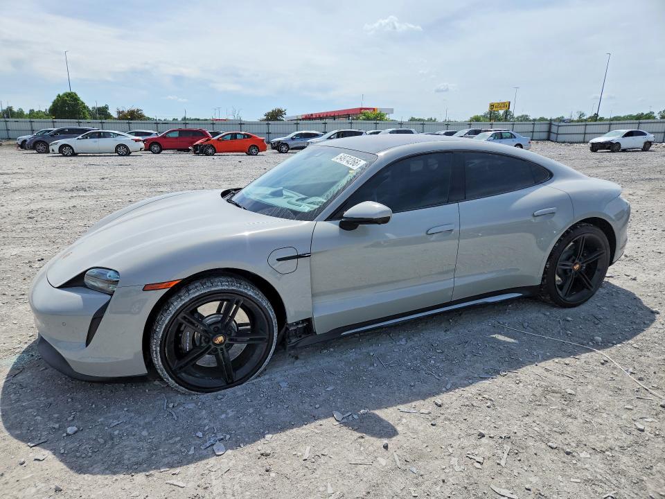 2021 Porsche Taycan VIN WP0AB2Y19MSA43563 — COPART salvage auction photo