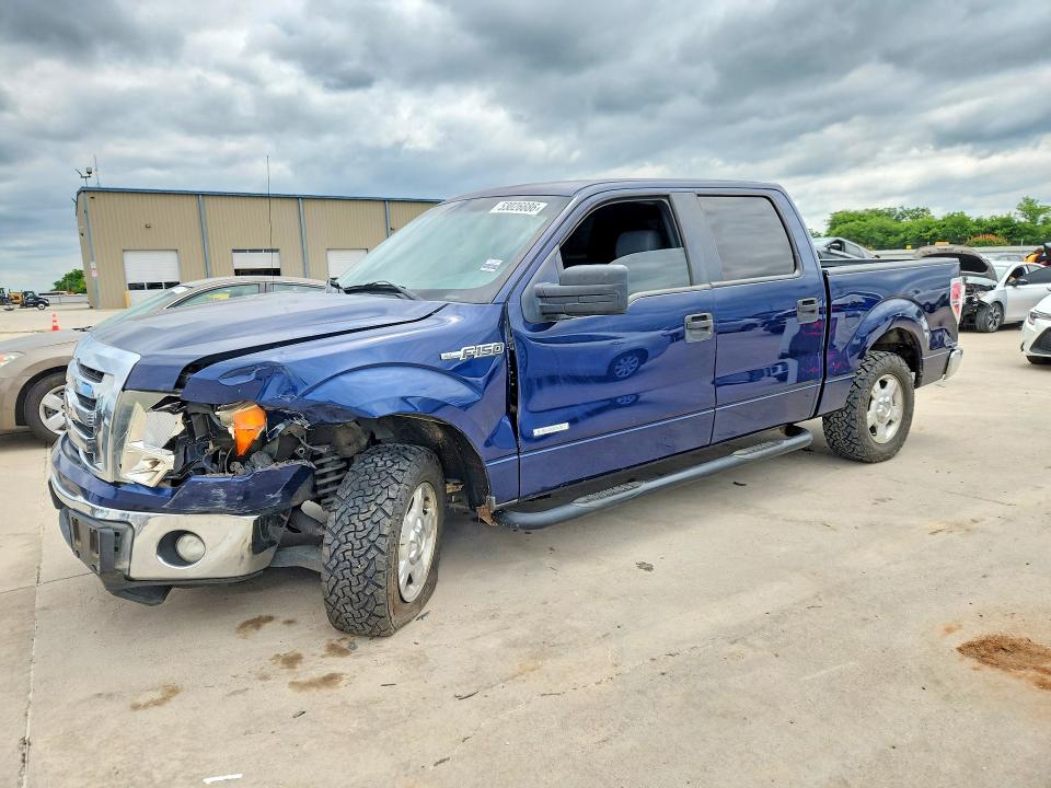 2012 Ford F-150 VIN 1FTFW1CTXCKD69347 COPART salvage auction — FRONT END, Tx - Salvage Vehicle Title, sold $2,250 on 2026-07-02 (photo 1)