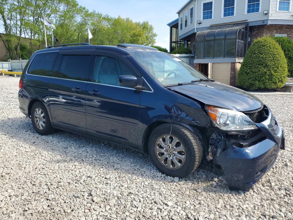 2010 Honda Odyssey VIN 5FNRL3H69AB052206 COPART salvage auction — FRONT END, Ma - Cert Of Title-Reconstrctd Coll, sold $425 on 2026-07-02 (photo 4)