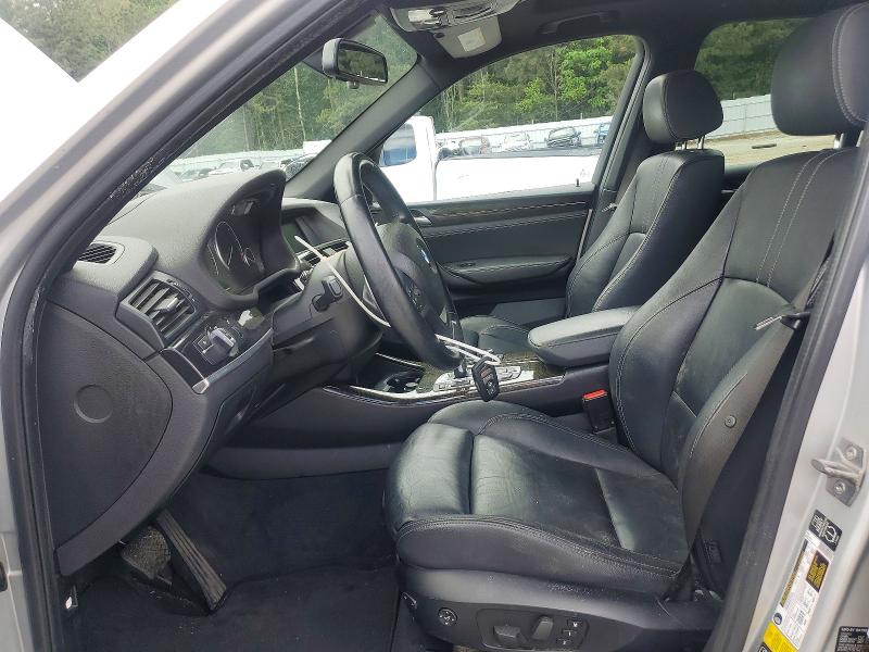 2014 BMW X3 VIN 5UXWX9C55E0D24085 COPART salvage auction — FRONT END, Nc - Salvage Certificate Of Title, sold $825 on 2026-07-08 (photo 7)