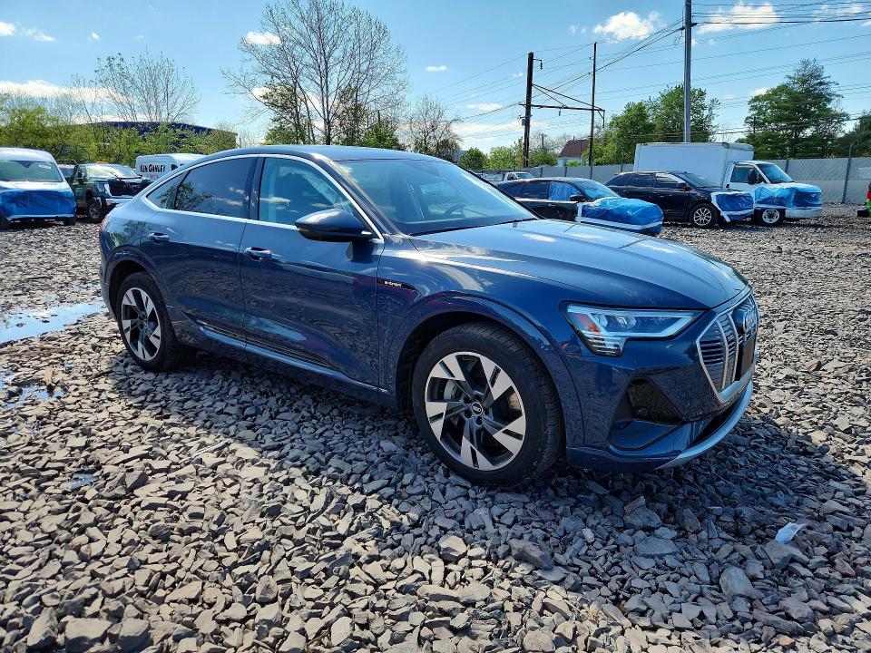 2021 Audi VIN WA12AAGE1MB022137 COPART salvage auction — SIDE, Pa - Certificate Of Salvage, sold $14,500 on 2026-07-15 (photo 4)