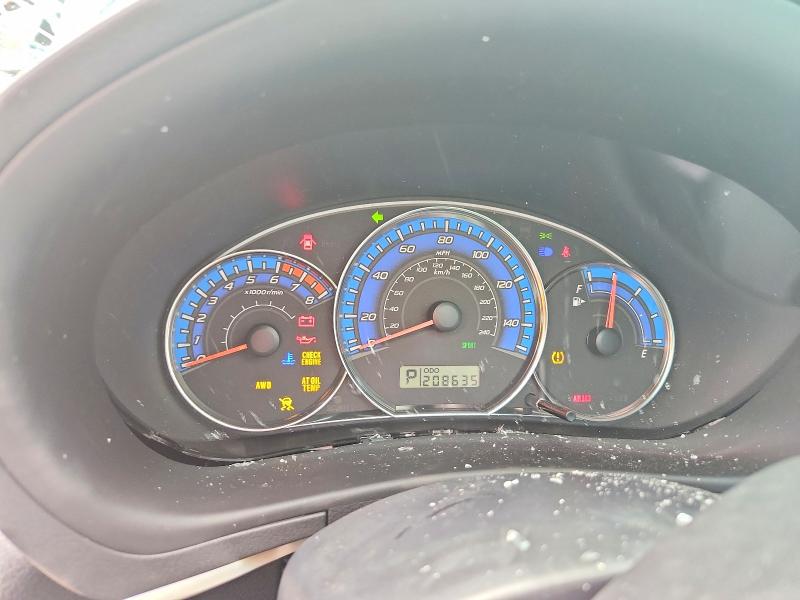 2009 Subaru Forester VIN JF2SH63609H763169 COPART salvage auction — ROLLOVER, Sc - Non-Reb & Rem Salvage Title, sold $300 on 2026-07-06 (photo 9)