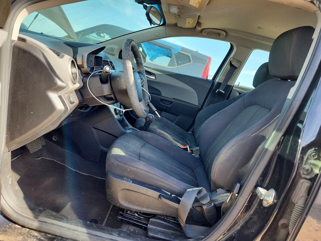 2014 Chevrolet Sonic VIN 1G1JC5SG0E4129125 COPART salvage auction — Front End, TX - SALVAGE VEHICLE TITLE, sold $325 on 2026-06-25 (photo 7)
