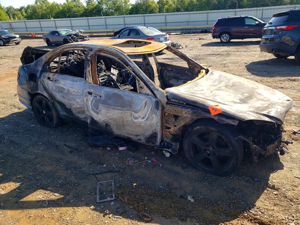 2010 Mercedes-benz VIN WDDGF8BB3AF481330 COPART salvage auction — BURN, Va - Non-Repairable Certificate, sold $90 on 2026-08-21 (photo 4)