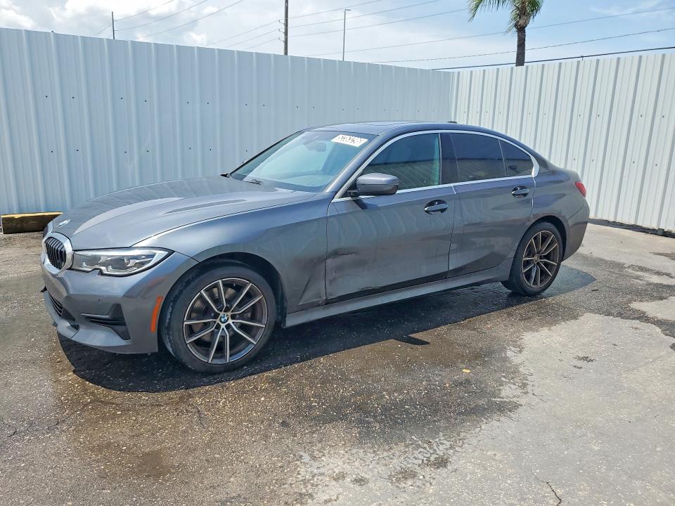2021 BMW 3 series VIN 3MW5R1J08M8C11312 COPART salvage auction — SIDE, Az - Certificate Of Title (P), sold $9,300 on 2026-07-02 (photo 1)