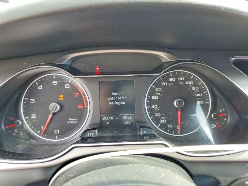 2015 Audi A4 VIN WAUEFAFL8FN022672 COPART salvage auction — REAR END, TX - SALVAGE VEHICLE TITLE (P), sold $40 on 2026-07-28 (photo 9)