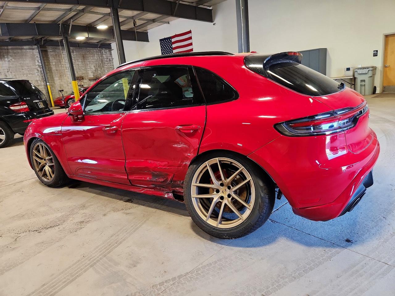 2025 Porsche Macan VIN WP1AG2A51SLB42234 COPART salvage auction — Side, PA - CERTIFICATE OF SALVAGE, sold $31,500 on 2026-07-01 (photo 2)