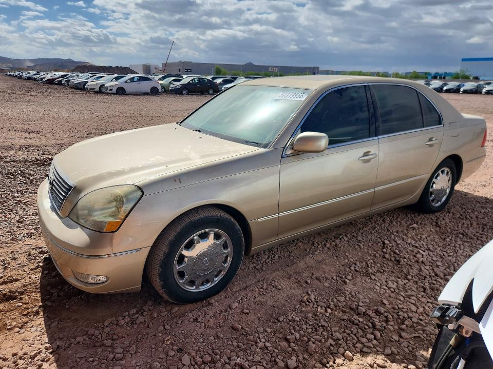 2001 Lexus Ls 430 VIN JTHBN30F410039660 — COPART salvage auction photo