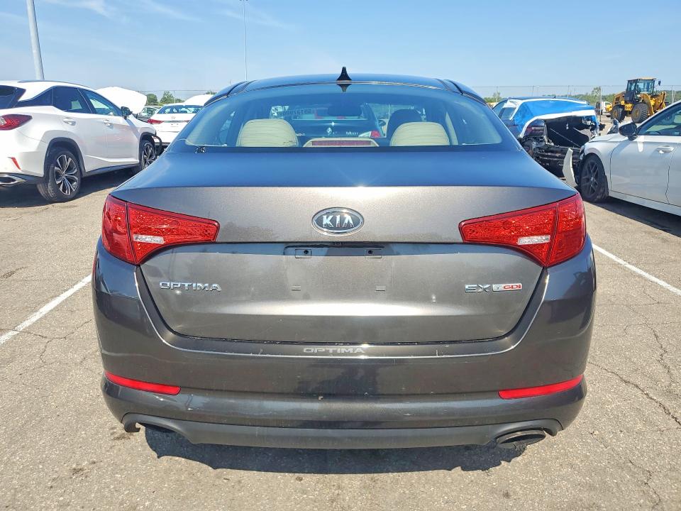 2011 Kia Optima VIN KNAGN4A68B5149236 COPART salvage auction — FRONT END, OH - CERT OF TITLE-SALVAGE, sold $625 on 2026-07-31 (photo 6)