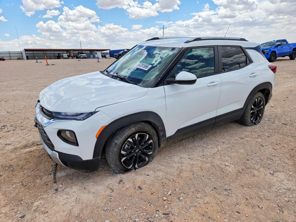 2023 Chevrolet Trailblazer VIN KL79MPSL6PB214367 COPART salvage auction — FRONT END, TX - SALVAGE VEHICLE TITLE, sold $3,150 on 2026-07-29 (photo 1)