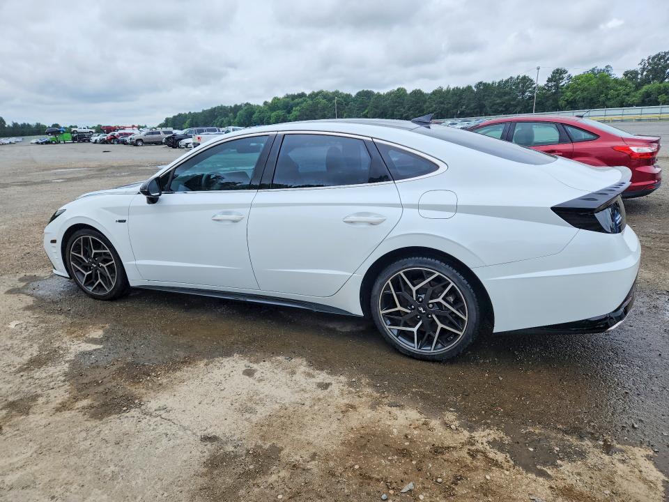 2021 Hyundai Sonata VIN 5NPEK4JC6MH115694 COPART salvage auction — SIDE, La - Cert Of Title-Salvage, sold $7,500 on 2026-07-02 (photo 2)