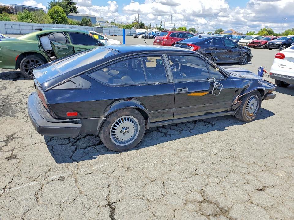1986 Alfa romeo Gt VIN ZARAA6696G1008060 COPART salvage auction — FRONT END, Ca - Salvage Certificate, sold $2,200 on 2026-07-31 (photo 3)