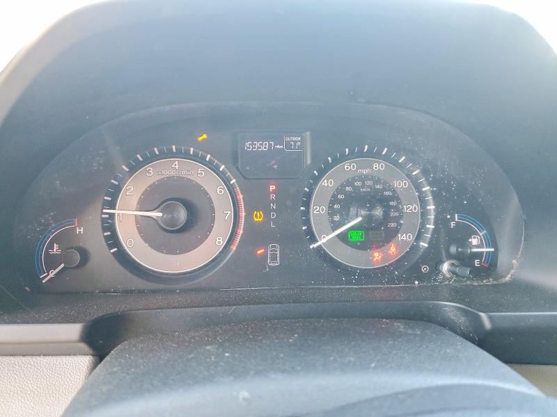 2013 Honda Odyssey VIN 5FNRL5H69DB003989 COPART salvage auction — FRONT END, Ca - Dis/Dlr/Exp Only Clean Title, sold $2,050 on 2026-07-02 (photo 9)