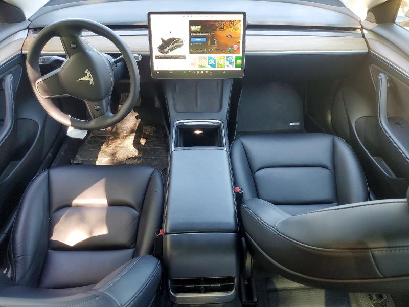 2021 Tesla Model 3 VIN 5YJ3E1EB0MF060107 COPART salvage auction — FRONT END, On - Permit Salvage, sold $8,600 on 2026-07-16 (photo 8)