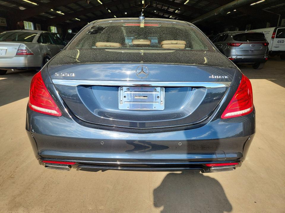 2015 Mercedes-benz S class VIN WDDUG8FB1FA088487 COPART salvage auction — MINOR DENT/SCRATCHES, Ny - Certificate Of Title (P), sold $11,000 on 2026-07-30 (photo 6)