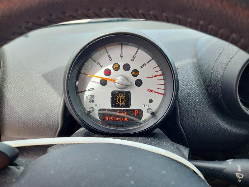 2013 Mini VIN WMWSS5C50DWN66621 COPART salvage auction — FRONT END, Tx - Salvage Vehicle Title, sold $1,100 on 2026-07-27 (photo 9)