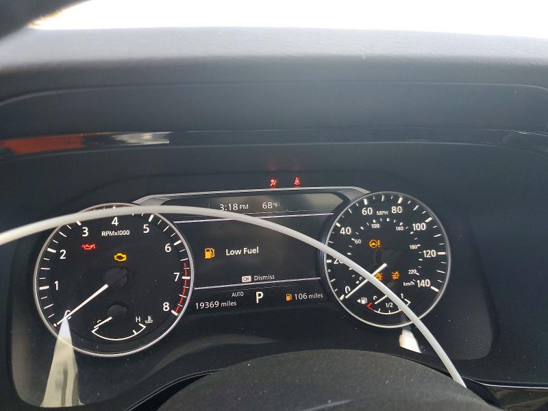 2025 Nissan Pathfinder VIN 5N1DR3BD3SC271009 COPART salvage auction — FRONT END, Il - Salvage Certificate, sold $8,100 on 2026-07-30 (photo 9)