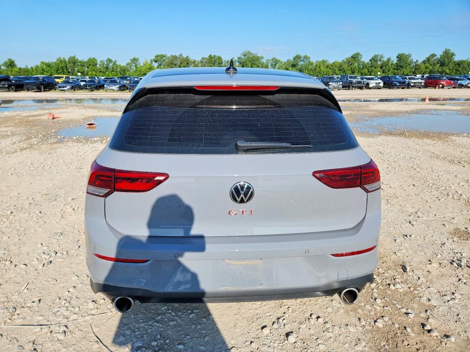 2024 Volkswagen Gti VIN WVW2A7CDXRW226456 COPART salvage auction — WATER/FLOOD, Tx - Salvage Title-Flood Damage, sold $12,500 on 2026-07-14 (photo 6)