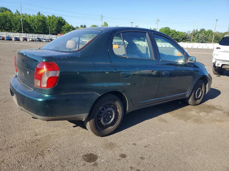 2001 Toyota Echo VIN JTDBT123710167406 COPART salvage auction — FRONT END, Or - Salvage Title Certificate, sold $275 on 2026-07-15 (photo 3)