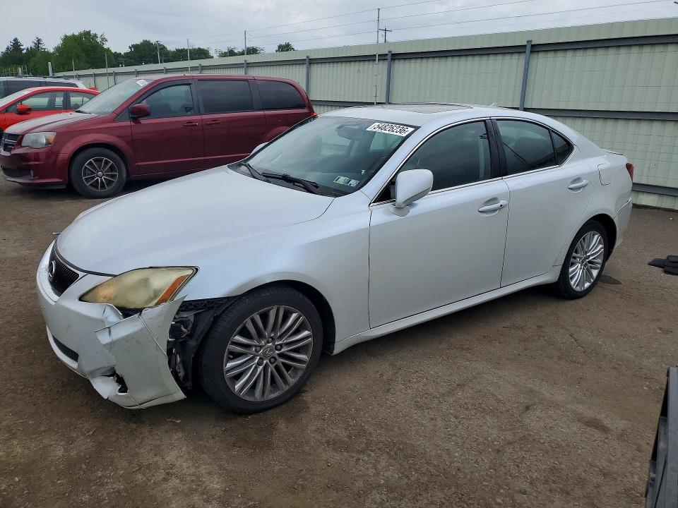 2007 Lexus Is 250 VIN JTHCK262575009686 COPART salvage auction — FRONT END, Pa - Certificate Of Salvage, sold $400 on 2026-07-21 (photo 1)