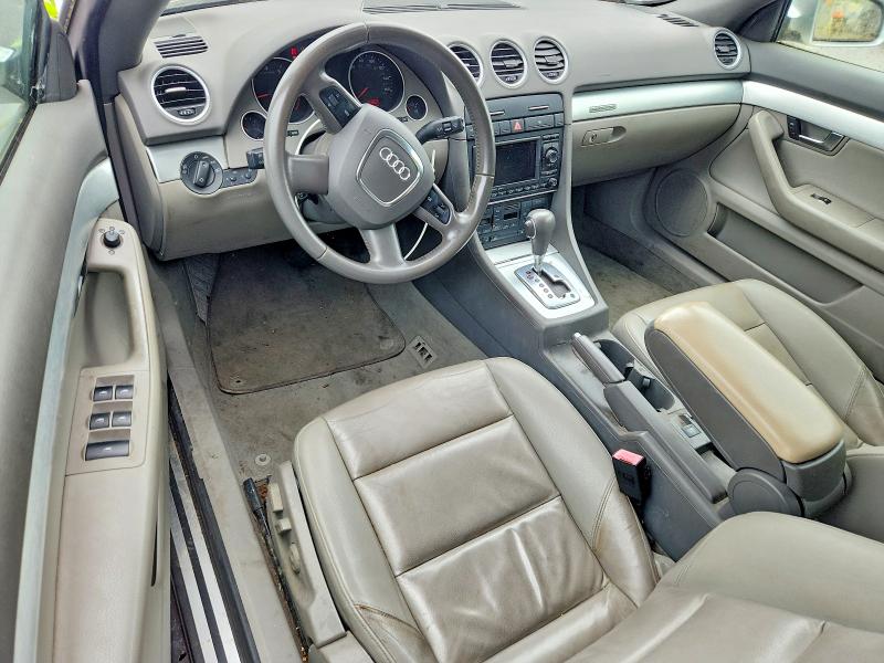 2009 Audi A4 VIN WAUDF48H89K004250 COPART salvage auction — MECHANICAL, Nj - Certificate Of Title, sold $425 on 2026-07-14 (photo 8)