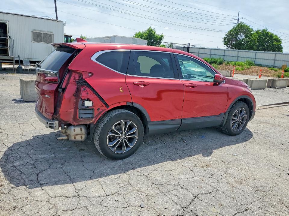 2021 Honda VIN 7FARW2H54ME000581 COPART salvage auction — REAR END, Mo - Salvage Certificate Of Title, sold $12,500 on 2026-07-31 (photo 3)