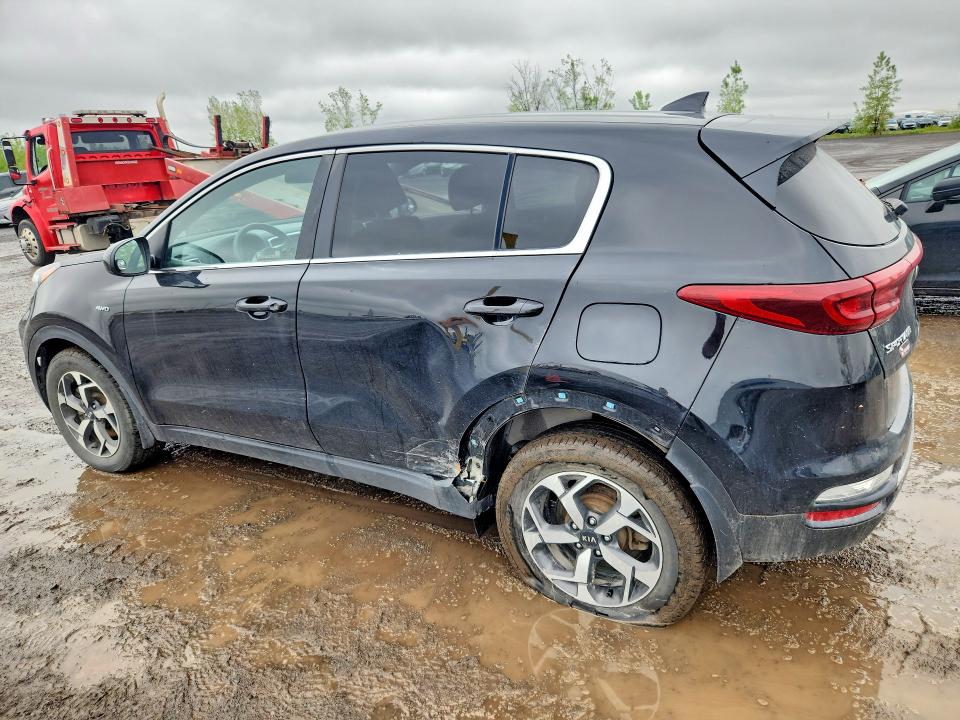 2021 Kia Sportage VIN KNDPMCAC2M7857737 COPART salvage auction — SIDE, Qc - Gravement Accidente, sold $5,200 on 2026-07-07 (photo 2)