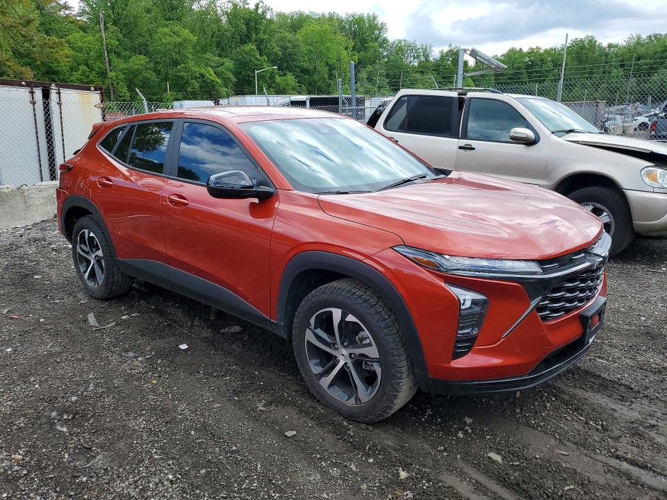 2024 Chevrolet VIN KL77LGE28RC094274 COPART salvage auction — REAR END, Md - Cert Of Salvage < 75% Damage, sold $7,300 on 2026-07-16 (photo 4)