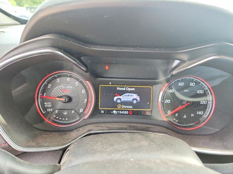 2021 Chevrolet VIN KL79MTSL6MB040353 COPART salvage auction — HAIL, Ar - Cert Of Title-Salvage, sold $3,500 on 2026-07-27 (photo 9)