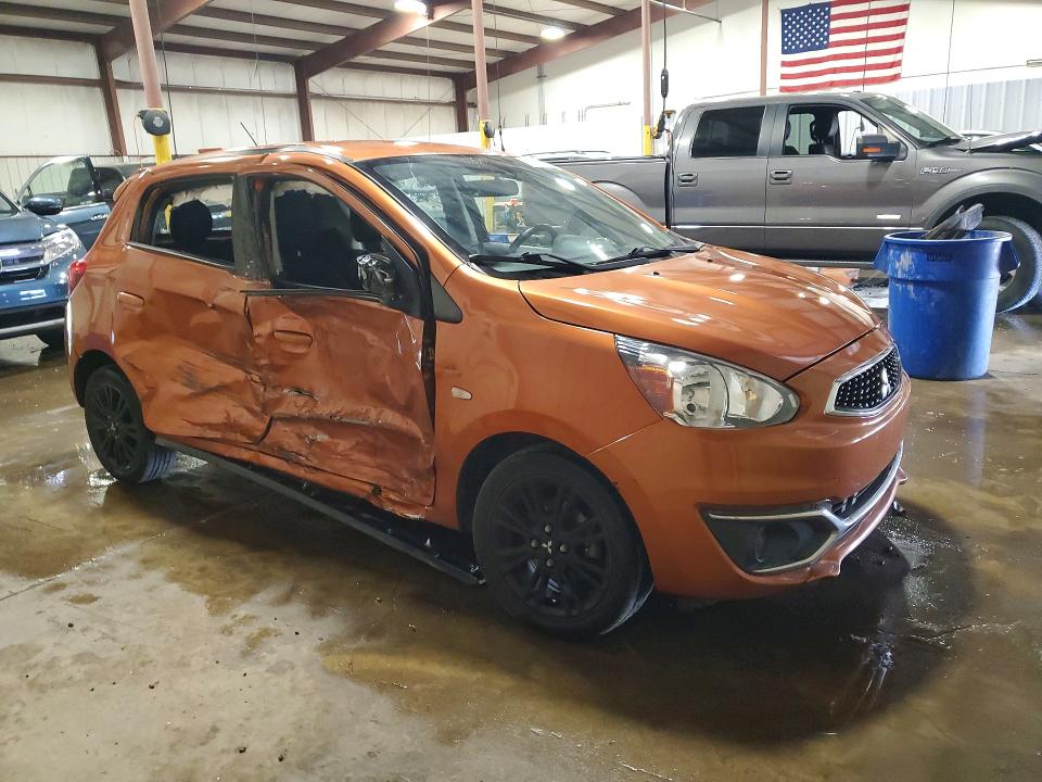 2019 Mitsubishi Mirage VIN ML32A5HJ5KH015939 COPART salvage auction — SIDE, Pa - Certificate Of Salvage, sold $1,050 on 2026-07-28 (photo 4)