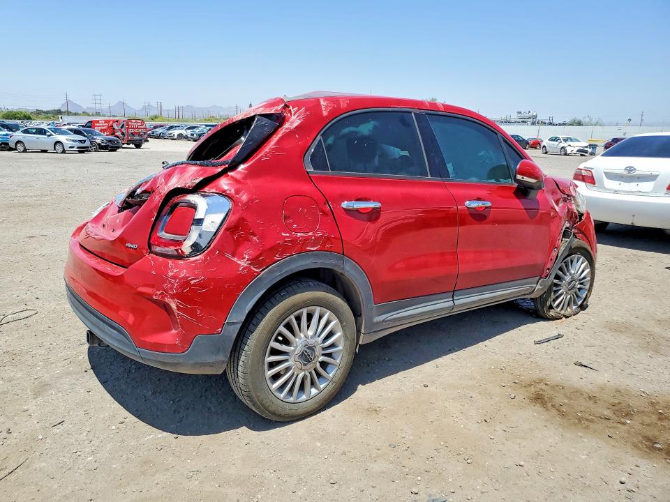 2021 Fiat 500x VIN ZFBNF3A19MP944375 COPART salvage auction — ALL OVER, Az - Cert Of Title - Salvage, sold $225 on 2026-07-10 (photo 3)