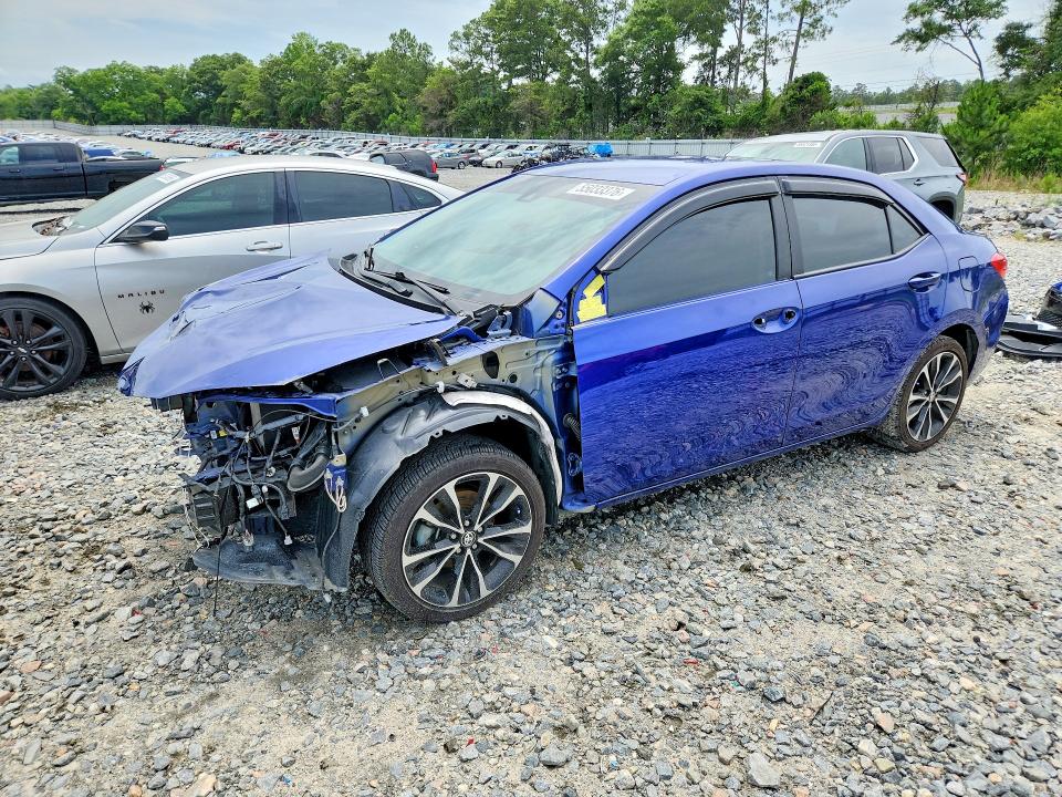 2019 Toyota Corolla VIN 5YFBURHE7KP891074 COPART salvage auction — FRONT END, Ga - Cert Of Title-Salvage, sold $3,400 on 2026-07-02 (photo 1)