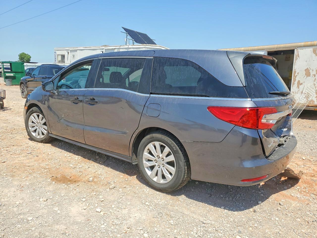 2019 Honda Odyssey VIN 5FNRL6H25KB114121 COPART salvage auction — Rear End, OK - CERT OF TITLE-SALVAGE, sold $3,400 on 2026-07-09 (photo 2)