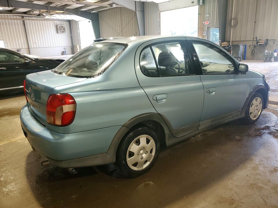 2000 Toyota Echo VIN JTDBT1235Y0094367 COPART salvage auction — MINOR DENT/SCRATCHES, Pa - Cert Of Title, sold $925 on 2026-07-08 (photo 3)