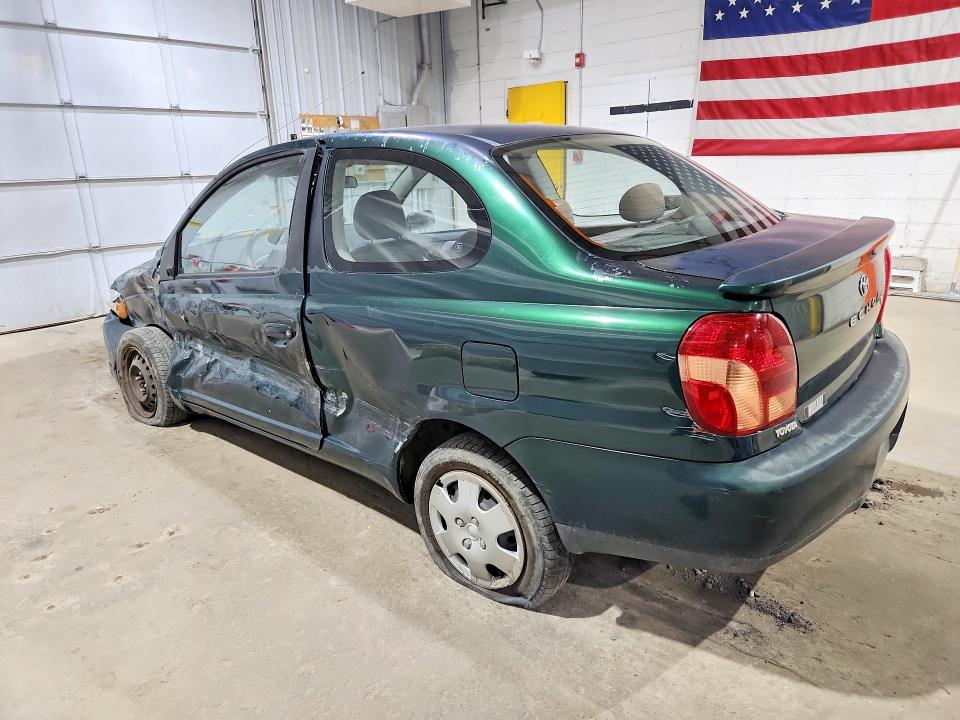 2001 Toyota Echo VIN JTDAT123710177364 COPART salvage auction — FRONT END, Nh - Cert Of Title-Salvage, sold $90 on 2026-07-28 (photo 2)