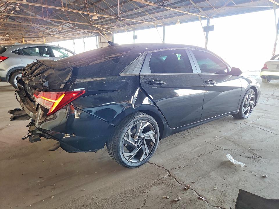 2024 Hyundai VIN KMHLS4DG9RU794956 COPART salvage auction — REAR END, Az - Cert Of Title - Salvage, sold $2,850 on 2026-07-06 (photo 3)