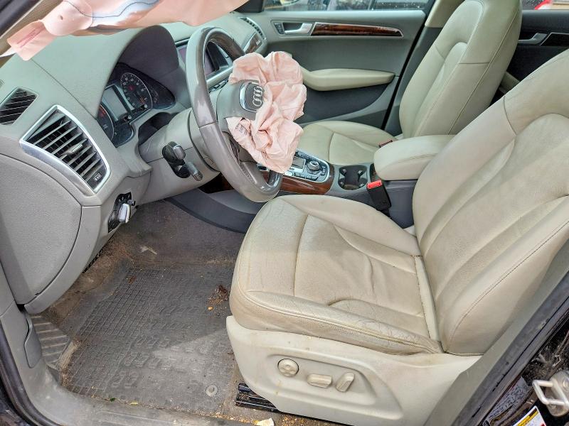 2012 Audi Q5 VIN WA1DKAFPXCA085797 COPART salvage auction — FRONT END, Il - Salvage Certificate, sold $250 on 2026-07-30 (photo 7)