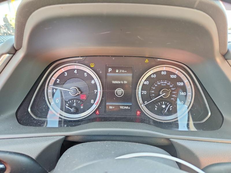 2023 Hyundai Sonata VIN KMHL64JA6PA316397 COPART salvage auction — REAR END, Ca - Salvage Certificate, sold $3,150 on 2026-07-30 (photo 9)