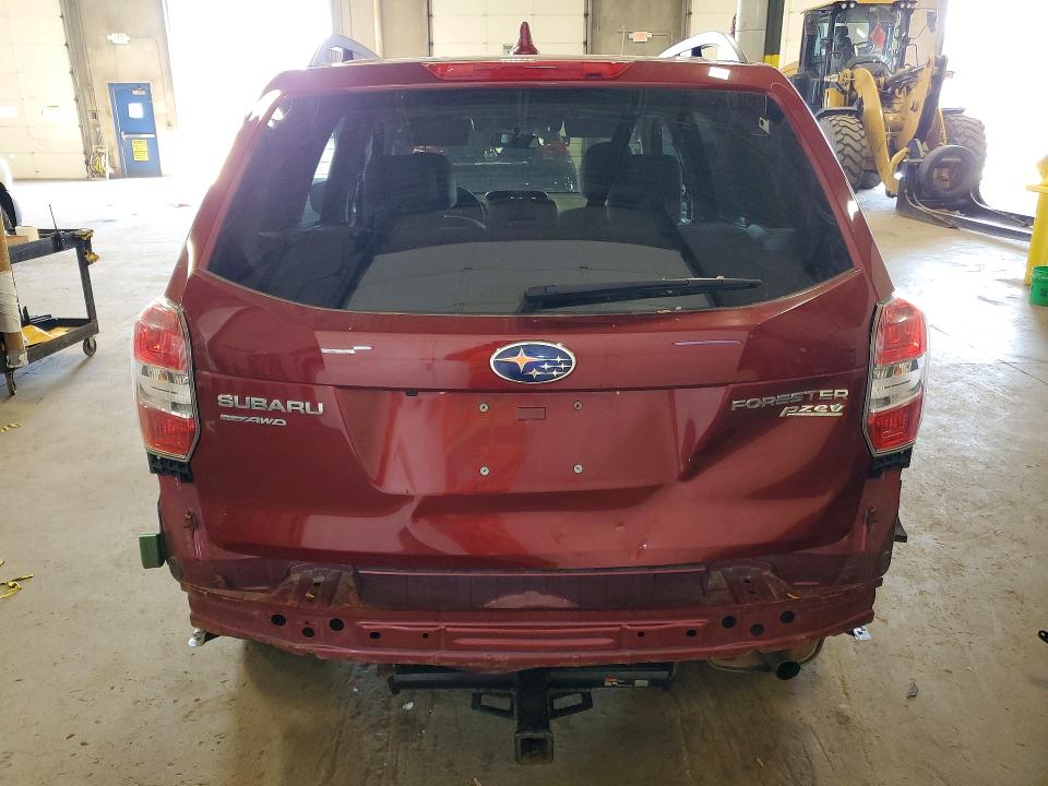 2016 Subaru Forester VIN JF2SJAGC1GH468277 COPART salvage auction — REAR END, Mn - Cert Of Title-Salvage, sold $3,050 on 2026-07-16 (photo 6)