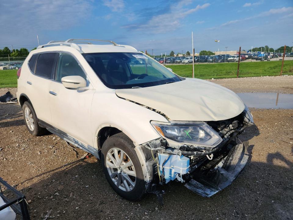 2020 Nissan Rogue VIN JN8AT2MV4LW140667 COPART salvage auction — FRONT END, In - Cert Of Title-Salvage Title, sold $3,700 on 2026-07-07 (photo 4)