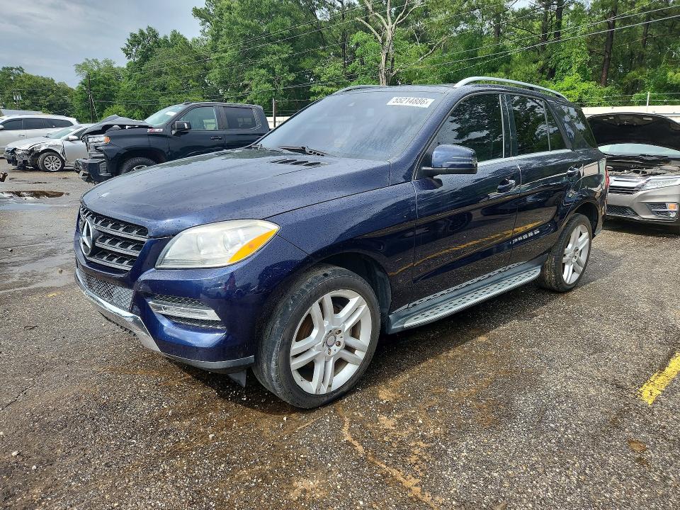 2015 Mercedes-benz M-klasse VIN 4JGDA5JB1FA498574 COPART salvage auction — NORMAL WEAR, Al - Certificate Of Title, sold $5,300 on 2026-07-08 (photo 1)