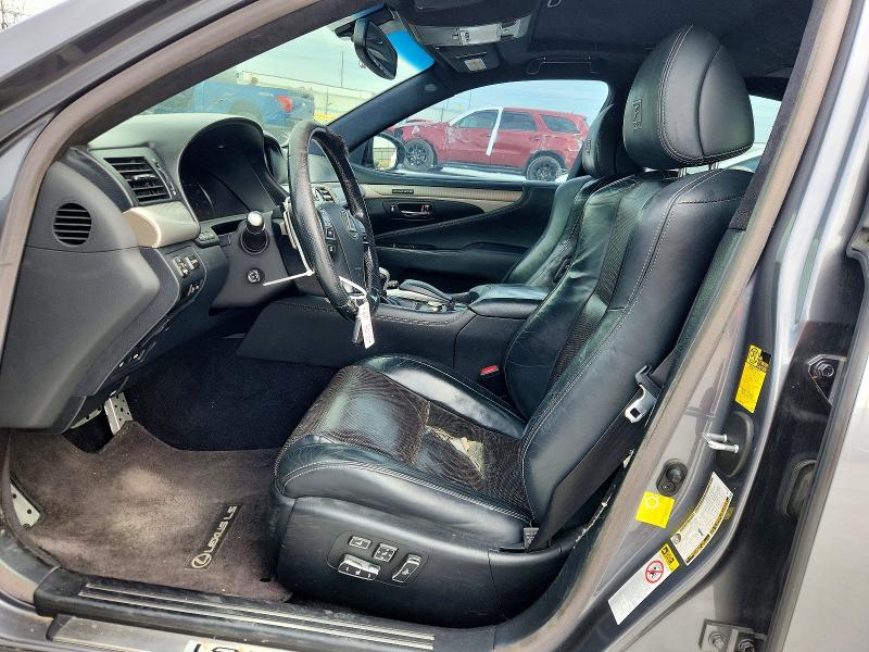 2015 Lexus VIN JTHBL5EF5F5133759 COPART salvage auction — UNDERCARRIAGE, TX - CERTIFICATE OF TITLE, sold $1,700 on 2026-07-24 (photo 7)
