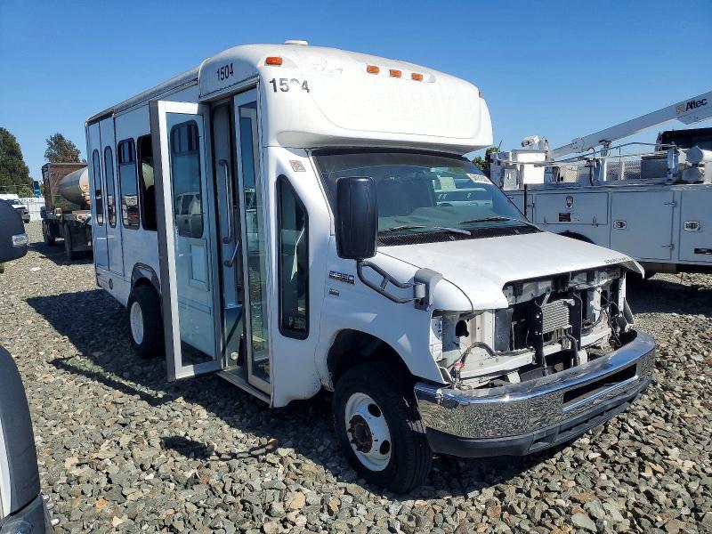2013 Ford Econoline e350 VIN 1FDEE3FL7DDA93152 COPART salvage auction — FRONT END, Ca - Dis/Dlr/Exp Clean W/Salv Hist, sold $500 on 2026-07-09 (photo 1)