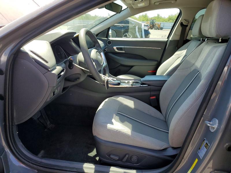 2021 Hyundai Sonata VIN 5NPEL4JA2MH092085 COPART salvage auction — FRONT END, Ca - Salvage Certificate, sold $4,000 on 2026-07-13 (photo 7)
