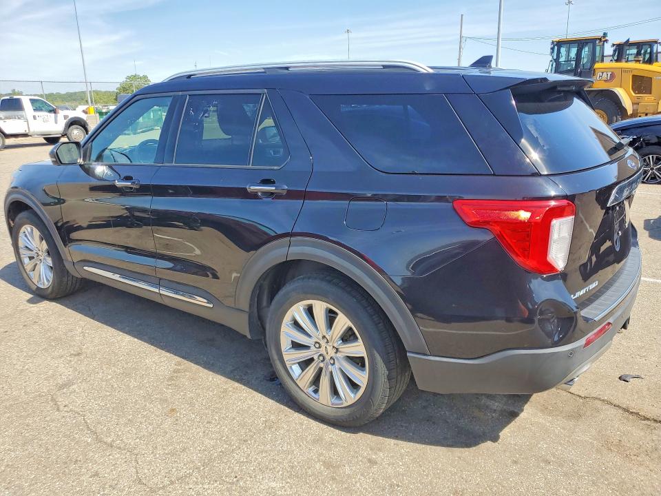 2020 Ford Explorer VIN 1FMSK8FH0LGC02438 COPART salvage auction — FRONT END, Oh - Cert Of Title-Repossession (P), sold $9,300 on 2026-07-29 (photo 2)