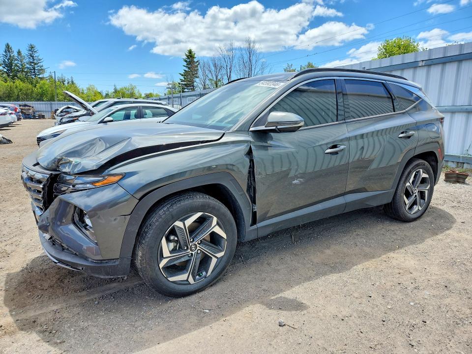 2024 Hyundai Tucson VIN KM8JCCD11RU195592 COPART salvage auction — FRONT END, On - Permit Salvage, sold $15,750 on 2026-07-09 (photo 1)