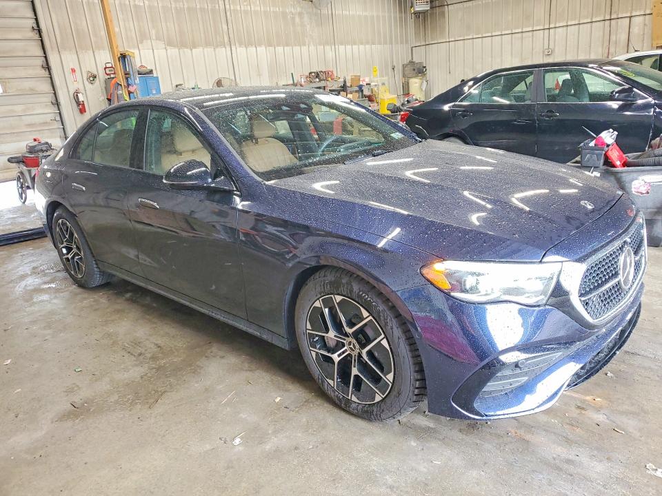 2025 Mercedes-benz E-klasse VIN W1KLF6BB4SA165758 COPART salvage auction — FRONT END, Pa - Certificate Of Salvage, sold $36,500 on 2026-07-09 (photo 4)