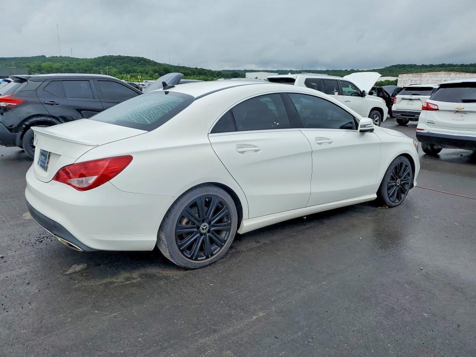 2018 Mercedes-benz VIN WDDSJ4EB8JN654133 COPART salvage auction — MECHANICAL, Ok - Certificate Of Title (P), sold $2,350 on 2026-07-22 (photo 3)