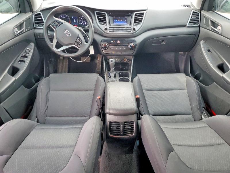 2017 Hyundai Tucson VIN KM8J33A28HU540029 COPART salvage auction — FRONT END, Tx - Salvage Vehicle Title, sold $2,650 on 2026-07-10 (photo 8)